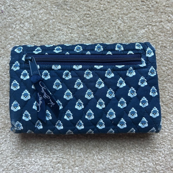 Vera Bradley Blue and White Patterned Wallet - Picture 3 of 4
